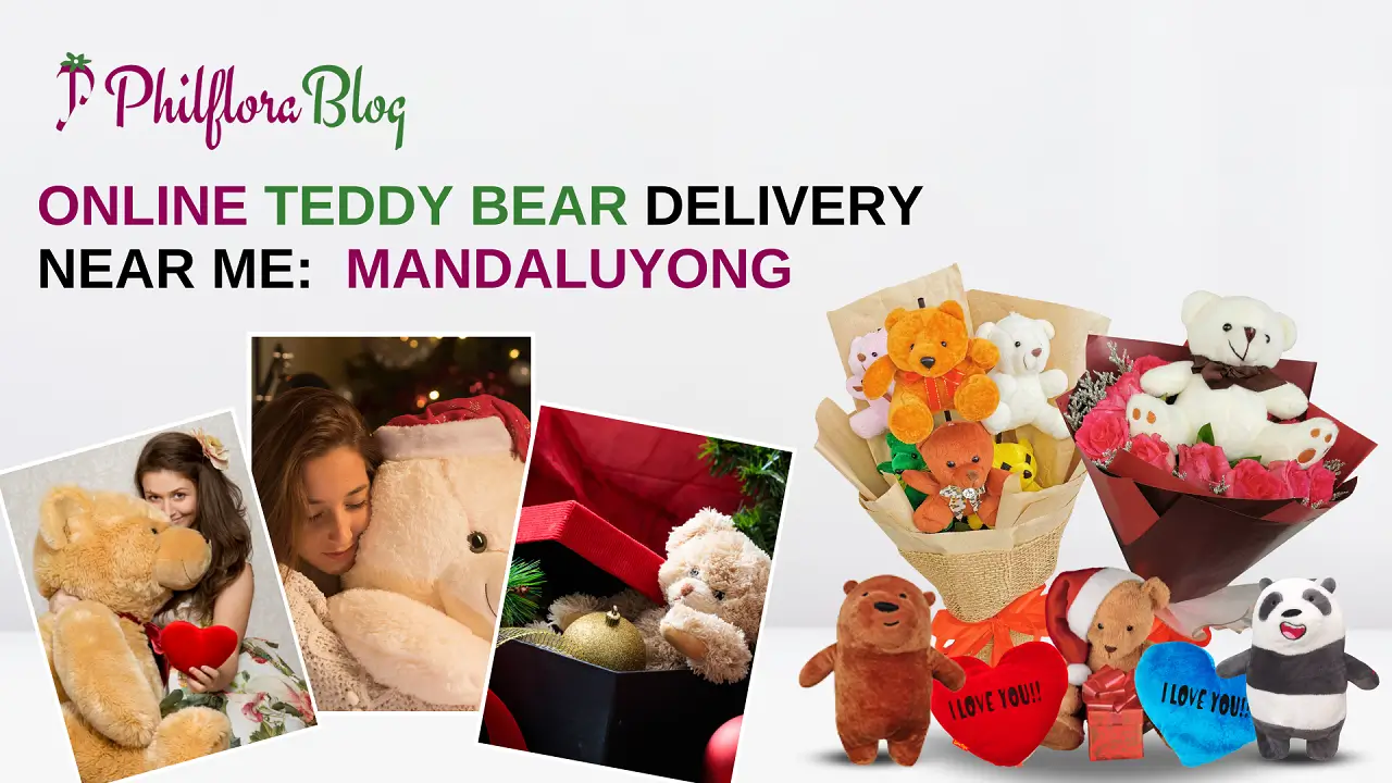 Online Teddy Bear Delivery near me:  Mandaluyong