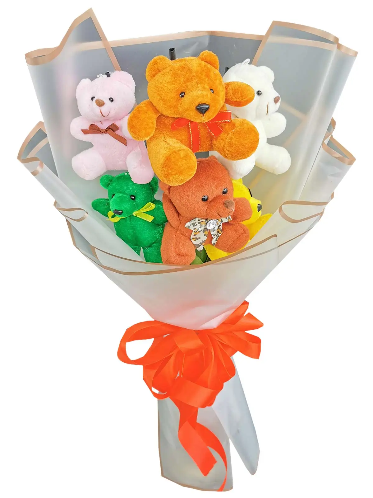Mix Bears 6 White