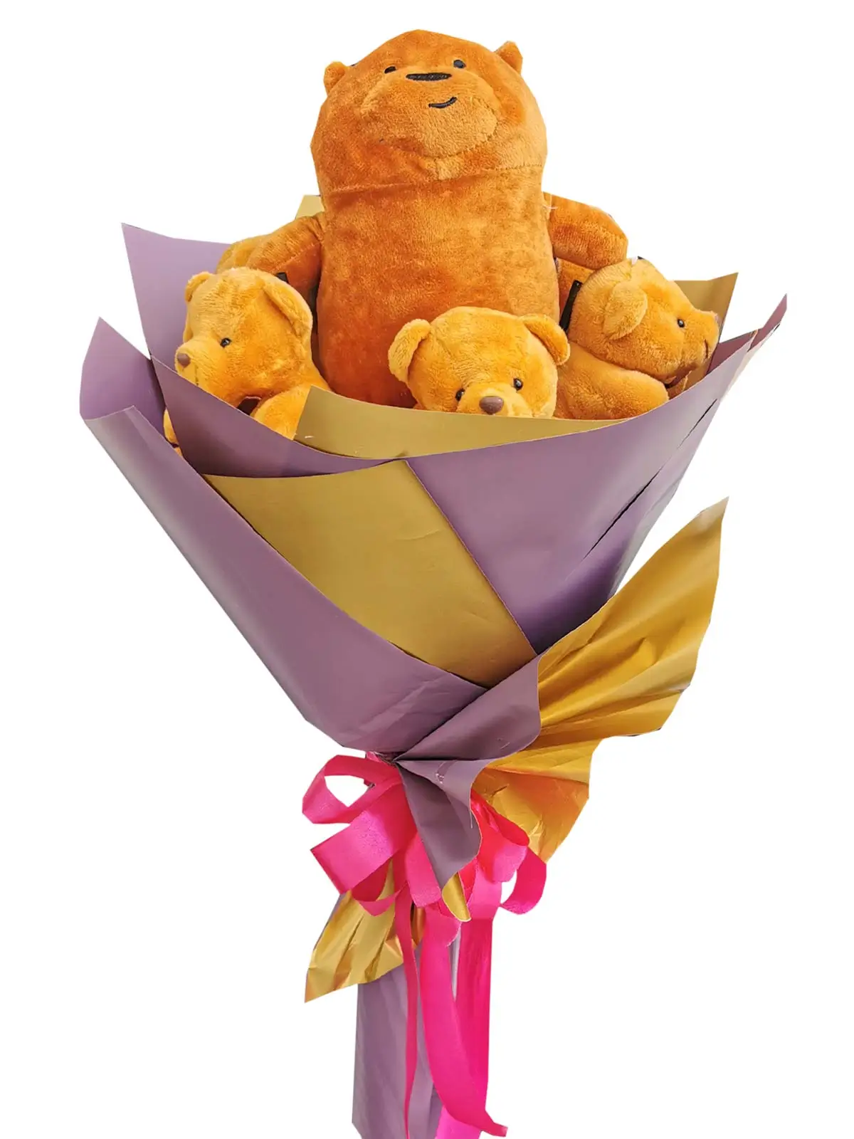 Grizzly Bare & Bears Purple Gold