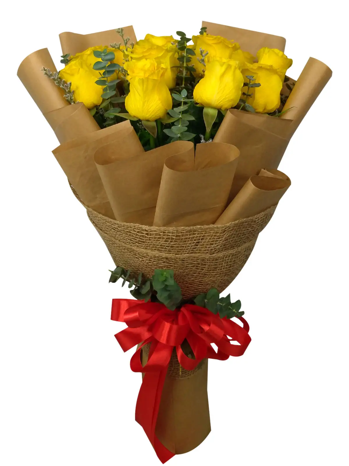 12 Stems Yellow Rose