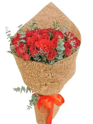 99 pcs red roses