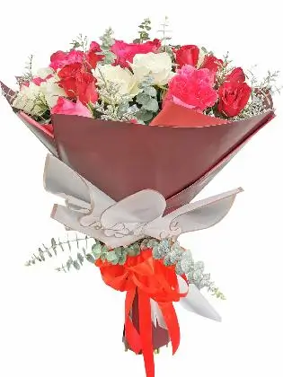 99 Pcs mixed roses